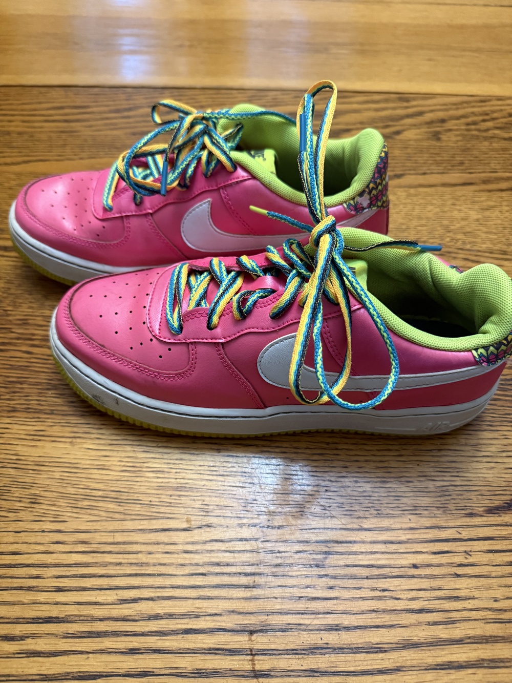 Nike Air Force 1 Shoes Youth Size 7Y CW5761-600 Low Kids Sneakers